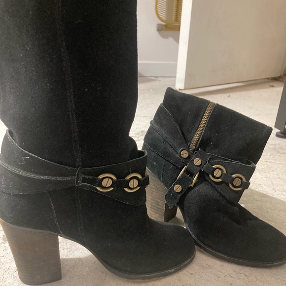 Chinese laundry black suede boots - Picture 6 of 6
